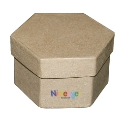 Caixes Decorables Niefenver Carton Hexagonals 7,8X5Cm