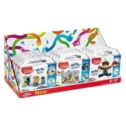 Maped Mini Box Assortiment Expositor De 12 2X907015- Adhesius Mosaic 3X907031- Aquari Per Pintar 2X9