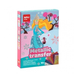 Kit Apli Kids Metallic Transfer Princeses (+5 Anys)