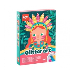 Kit Apli Kids Glitter Art (+5 Anys)