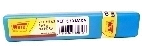 Pelos De Sierra Madera 13 Mm Nº 3 (1 Gruesa = 144 Uds.)