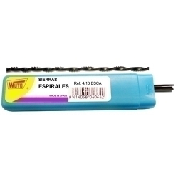 Pèls de Serra Espiral 13 Mm Nº 4 (1 Gruix = 144 ut.)