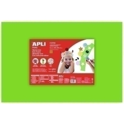 Goma Eva Apli Fulla 40X60 Cm Verd Clar Paquet De 5