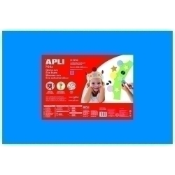 Goma Eva Apli Fulla 40X60 Cm Blau Paquet De 5