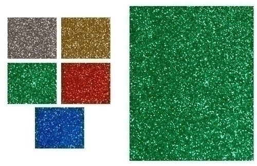 Goma Eva Fixo Kids Fulla 22X30 Cm Purpurina Or Paquet De 5