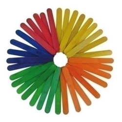Palets Plans Fixo Kids Fusta Colors 15 Cm. Pack De 50