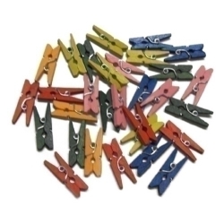 Pinces Smart Fusta Colors Pack De 30