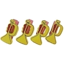 Pinces Smart Fusta Trompetes Pack De 4