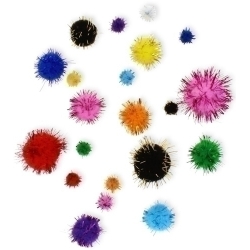 Pom Pom Smart Colors Brillants Assortits Pack De 100