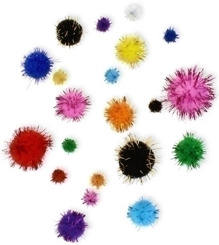 Pom Pom Smart Colors Brillants Assortits Pack De 100