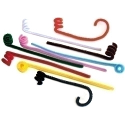 Varetes Flexibles Fixo Kids 30 Cm.X6 Mm. Blau C. Pack De 50