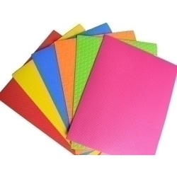 Goma Eva Olef Texturitzada Fulla 40X60 Cm Bossa De 12 Assortiment