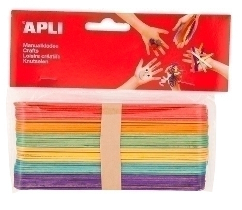 Palets Plans Apli Fusta Colors Jumbo 15 Cm. Borsa De 40