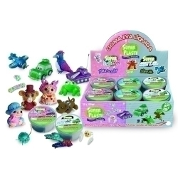 Goma Eva Liquida Super Plasti Brillant 125 Ml Expositor De 12 (6 Col. Brillant + 6 Col. Parxis)