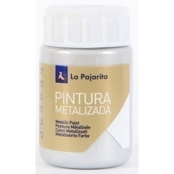 Pintura Latex La Pajarita Metal·litzada 35 Ml (Bot) Plata Me-01