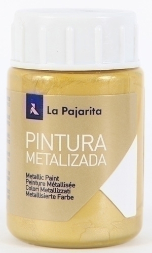 Pintura Latex La Pajarita Metal·litzada 35 Ml (Bot) Or Rico Me-03