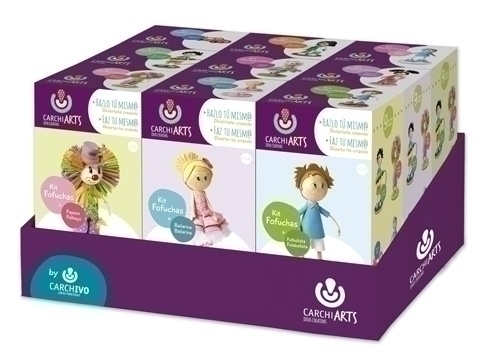 Kit Carchiarts Fofucha Assortiment Expositor De 9