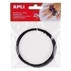 Alambre Apli Ø 1,5 Mm. Negro 5 Metros