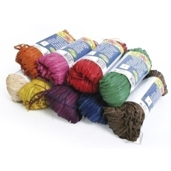 Ràfia Cinta Rotllo Clairefontaine 50 G (Caixa De 9) Colors Assortits