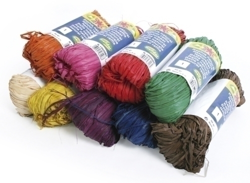 Ràfia Cinta Rotllo Clairefontaine 50 G (Caixa De 9) Colors Assortits