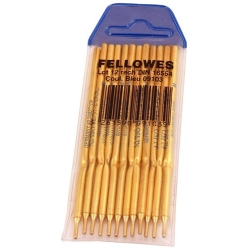 Recanvi Fellowes Bolígraf Amb Peana Blava Pack De 12 Unitats