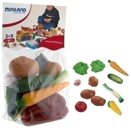Bossa Miniland 11 Peces d'Hortalisses Assortides