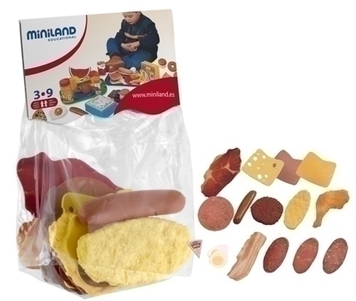 Bossa Miniland 16 Peces De Fiambre Sortida