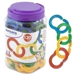 Pot de 120 Cadenes Engarzables Planes