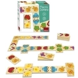 Joc Domino Goula Macro Domino 28 Peces Fusta +1 Any