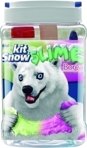 Joc Instant Slime Kit Snow Snow Bear