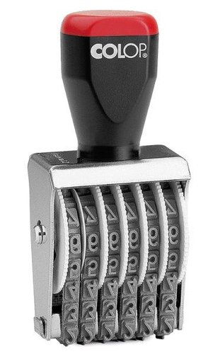 Numerador Manual Colop 09006 (9Mm/6 Bandes)