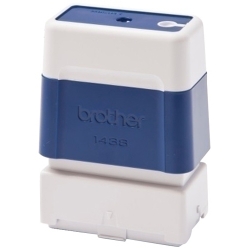 Segell Personalitz. Ent.Aut. Brother 38X14 Mm. Blau