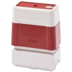 Segell Personalitz. Ent.Aut. Brother 38X14 Mm. Vermell