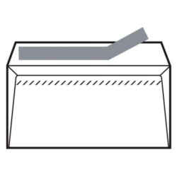 Sobre Sam 120X176 Blanc 90G Open (Silicona) Paquet De 25