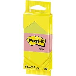 Tac Notes Post-It 653 38X51 Neon Pack De 3