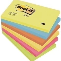 Taco Notas Post-It 655 76X127 Colores Energia Pack De 6