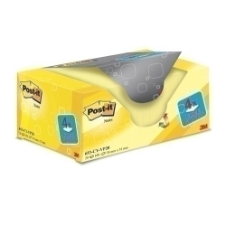 Tac Notes Post-It 653 38X51 Groc Canari Pack De 20 (16+4)