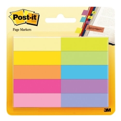 Tac Notes Post-It 670/410Ab 13X44 Mininotes Canary Yellow 8 Color.