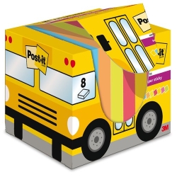 Tac Notes Post-It Pack Autobus 63,5X76 8X90 Fulles Colors Assortits