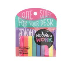 Banderetes Adhesives Mooving Angostes 8X45Mm Colors Blister De 8