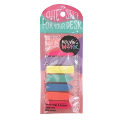Banderetes Adhesives Mooving 12X45Mm Colors Blister De 8