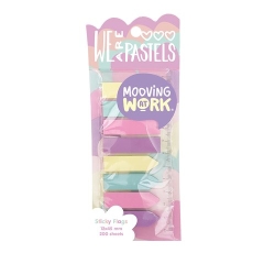 Banderetes Adhesives Mooving Pastís 12X45Mm Colors Blister De 8