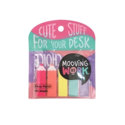 Banderetes Adhesives Mooving Llapis Colors Blister De 5