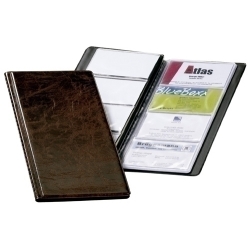 Targeter Llom Soldat Durable Visifix 2380 115X253Mm 12 Fundes 96 Targetes Negre