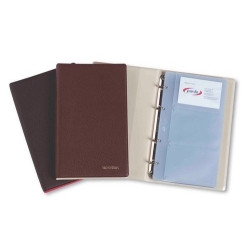 Targeter 4 Anelles Pardo Pvc Sim.Pell 4t 20 Fundes 120 Targetes Bordeus