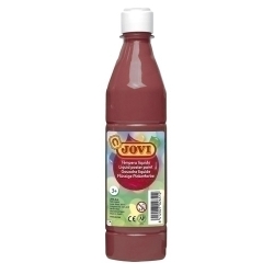 Tempera Jovi Liquida 500 Ml (Botella) Marron