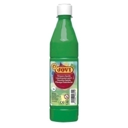 Tempera Jovi Liquida 500 Ml (Botella) Verd Mitjà