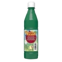 Tempera Jovi Liquida 500 Ml (Botella) Verd Fosc