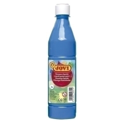 Tempera Jovi Liquida 500 Ml (Botella) Blau Cyan