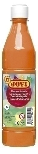 Tempera Jovi Liquida 500 Ml (Botella) Taronja